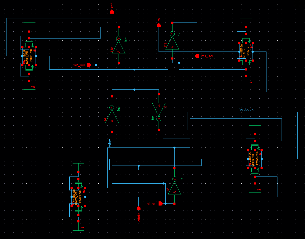 1-Bit Reg Schematic